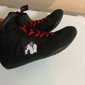 Gorilla Wear high top weight lifting shoes. Size 12